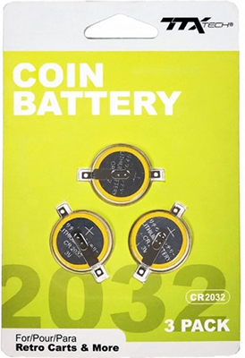 TTX Tech Coin Battery 3 Pack